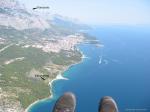 Paragliding Fluggebiet ,,Ein schöner Ausblick über die Makarska Riviera von oben.

(c) VinBur