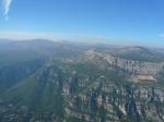 Paragliding Fluggebiet Europa » Frankreich » Provence-Alpes-Côte d Azur,Gourdon,Blick zurück Richtung Westen nach der Talquerung.