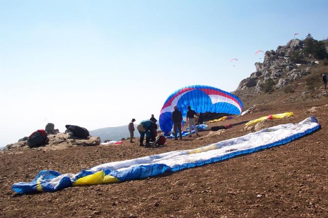 Einer der Starplätze am Mt Lembarnier