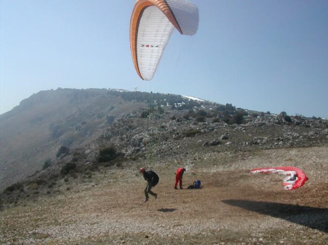 Ab ins Aufwindband...Mt. Lembarnier