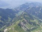 Paragliding Fluggebiet Europa » Liechtenstein,Fürstentum Liechtenstein - Gaflei-Bargella und  Malbun/Sareis,hahnenspiel-steg. Blick nach NW