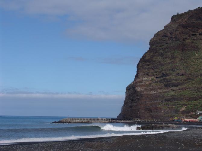 Blick vom Landeplatz auf die Nase, März 2006