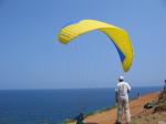 Paragliding Fluggebiet Europa Griechenland Inseln,Sisi/Kreta,Start am Strasse...