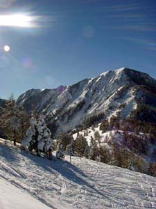 Wunderschön zum Ski fahren...