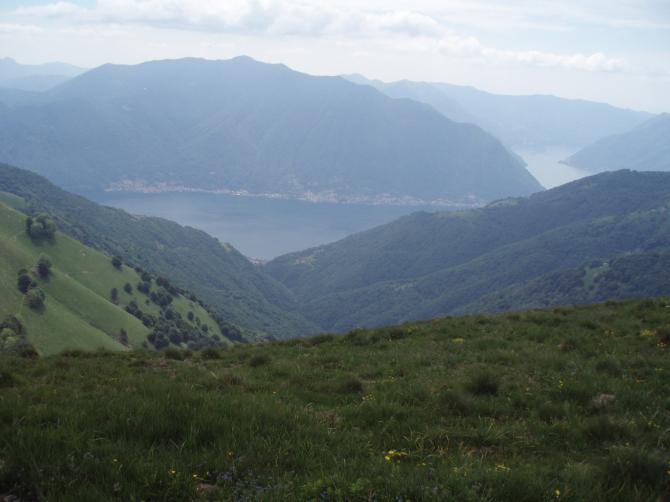 Blick Richtung Comer See