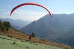 Paragliding Fluggebiet ,,Start auf dem Mt. Ageisen bei Sospel.
aufgenommen am 9. Okt. 2007 von
W. Büchel
