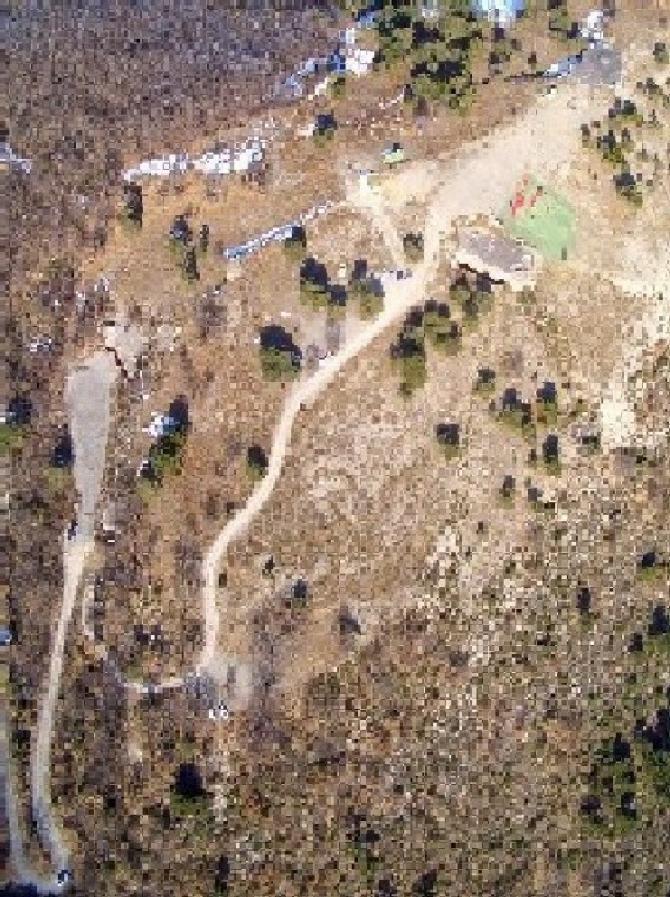 Der Startplatz Mt Agaisen