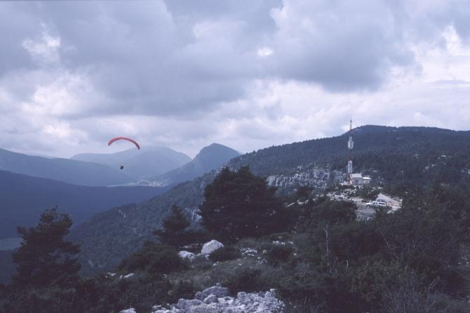 Vom Start Richtung Westen