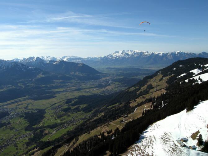 Schnifis Anfang März 2007