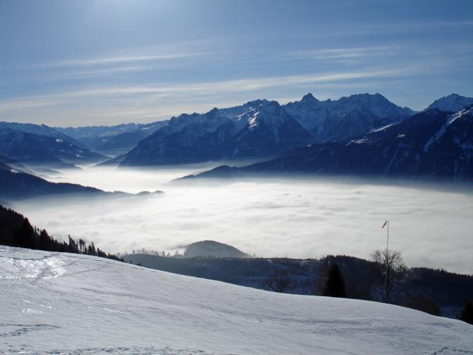 Blick Richtung Montafon.