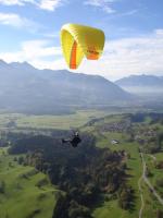 Paragliding Fluggebiet Europa » Österreich » Vorarlberg,Schnifnerberg,21.10.05 Anflug Schnifis Ried.