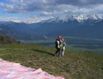Paragliding Fluggebiet Europa » Österreich » Vorarlberg,Schnifnerberg,Tandemstart mit Traumkulisse.
Pilot: Alpsteinvogel,Frühjahr 05