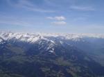 Paragliding Fluggebiet Europa » Österreich » Vorarlberg,Schnifnerberg,blick von schnifis richtung arlberg. mai 2006