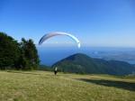 Paragliding Fluggebiet Europa » Italien » Lombardei,Monte Pizzocolo,SP mit Gardasee bei Salo
