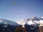 Paragliding Fluggebiet Europa » Schweiz » Graubünden,Sassiglion,Foto vom Startplatz Sassiglion. ->Höhe machbar am 28.12.2006!!