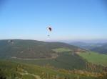 Paragliding Fluggebiet ,,Aus Schwerelos.de, Hermann und Berthold am 15.10.06 in Willingen Sonnenhang. Top Soaringbedingungen, stundenlang geflogen...