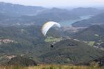 Paragliding Fluggebiet Europa » Schweiz » Tessin,Monte Lema,Soaring am Monte Lema im August 2009 mit Bombenthermik und einer tollen Aussicht! © www.schneid-AIR.ch