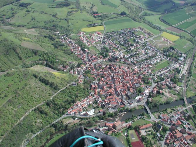 Flug über Odernheim 
Foto Fritz Altrichter