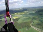 Paragliding Fluggebiet Europa » Deutschland » Rheinland-Pfalz,Odernheim Weilerkopf  W NW N,Flug vom Startplatz in Richtung Lemberg.
Foto Fritz Altrichter