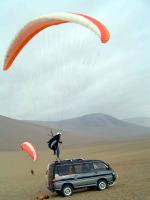 Paragliding Fluggebiet Südamerika » Chile,Iquique -Palo Buque,Palo Buque
Abendsoaring und spielen im sand.
www.vuelolibre.cl
Guiding in Deutsch,English und Spanish.
