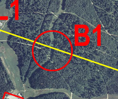 B1, B2, B3 sind die sogenannten Hausbärte, um Höhe für Streckenflüge zu gewinnen. Flüge ins Kernland des oberen Mühlviertels sind bei guten Bedingungen realisierbar.
