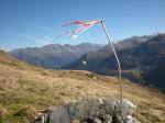 Paragliding Fluggebiet Europa » Schweiz » Graubünden,Pany,Am Startplatz vom Parsenn