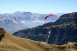 Paragliding Fluggebiet Europa » Schweiz » St. Gallen,Flumserberg-Maschgenkamm-Prodkamm-Leist,Der Flug nach Flums geht hier lang...