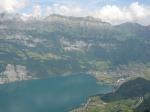 Paragliding Fluggebiet Europa » Schweiz » St. Gallen,Flumserberg-Maschgenkamm-Prodkamm-Leist,Blickrichtung Walenstadt