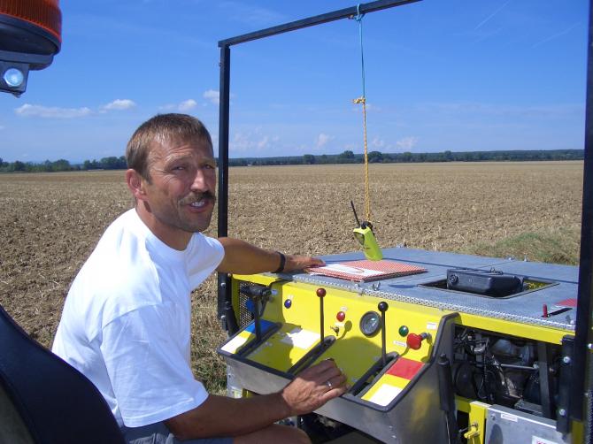 Windenfahrer Erich Lang & Winde