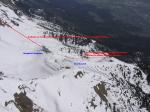 Paragliding Fluggebiet Europa » Österreich » Tirol,Seegrube,Der Startplatz Seegrube von oben gesehen....