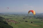 Paragliding Fluggebiet Europa » Deutschland » Bayern,Schrattenbach( (Allgäuer Tor),Blick Richtung Süden