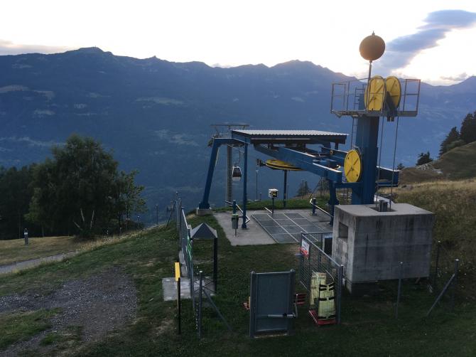 Bergstation beim Ristoro Sass Malt