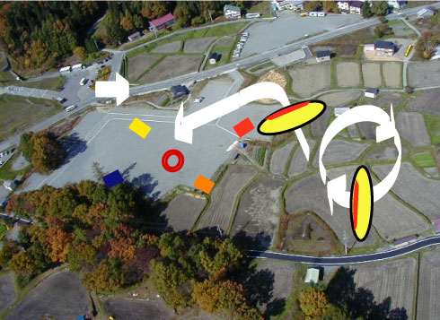 Landevolte bei starkem Talwind (Bild©EL'S)