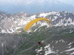 Paragliding Fluggebiet Europa » Schweiz » Graubünden,Arosa - Weisshorn,Auf dem Weg vom Weisshorn ins Engadin ...