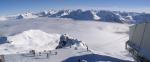 Paragliding Fluggebiet Europa » Schweiz » Graubünden,Arosa - Weisshorn,"unten grau - oben blau"
... und meist findet man doch noch ein "Loch" um auf den See zu fliegen...