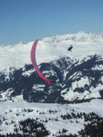 Paragliding Fluggebiet Europa » Schweiz » Graubünden,Arosa - Weisshorn,Akro mit Oli W.