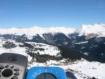 Paragliding Fluggebiet Europa » Schweiz » Graubünden,Arosa - Weisshorn,Frühlingsflug über Arosa
( 12/03/2007 )