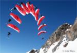 Paragliding Fluggebiet Europa » Österreich » Kärnten,Mölltaler Gletscher,beim 10qm Nano Speedrider soaren am Schareck auf 3200m Mölltaler Gletscher. (C) Foto M. Goller