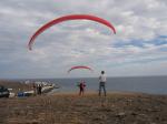 Paragliding Fluggebiet Europa Spanien Kanarische Inseln,Lanzarote - Playa Quemada,Der Startplatz
