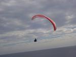 Paragliding Fluggebiet Europa » Spanien » Kanarische Inseln,Lanzarote - Playa Quemada,Direktes abdrehen nach dem Start Richtung Klippe.