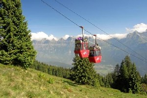 Die kleine Bahn welche vom Saxli nach Schönhalden führt (Bild www.schönhalden.ch)