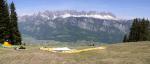 Paragliding Fluggebiet ,,Blick gegen Norden: Fulfirst, Alvier