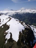Paragliding Fluggebiet Europa » Schweiz » St. Gallen,Schönhalden - Wildenberg,Guscha (2132MüM): gleich oberhalb des Startes - zum Toplanden oder erwandern...