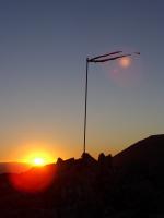 Paragliding Fluggebiet Europa » Spanien » Andalusien,Abdalajis - Levante GESCHLOSSEN,am Gipfel toplanden und auf den Sonnenuntergang warten...