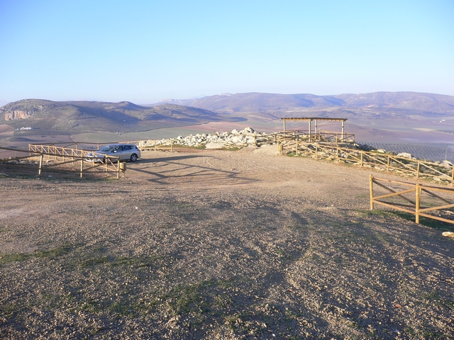 Der neue Parkplatz, weniger Platz zum Toplanden