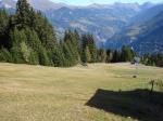 Paragliding Fluggebiet Europa » Schweiz » Graubünden,Chur Brambrüesch-Dreibündenstein,Startplatz ca 50 Meter links neben der Bergstation Brambrüesch