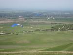 Paragliding Fluggebiet Asien » Kirgistan,Sokuluk - Kirgistan,Abgleiten von Startplatz 1