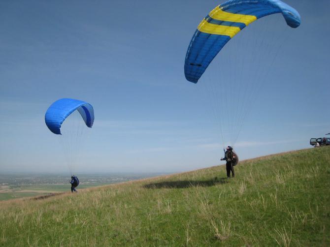 Aufziehuebungen bei Startplatz 1