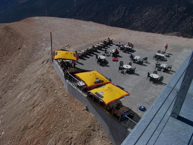 Sonnenterasse Tahtali Top und im hintergrund schöner Startplatz.
30.9.2007