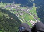 Paragliding Fluggebiet Europa » Österreich » Tirol,Finkenberg-Mayrhofen-Hippach,Anflug auf Mayerhofen Mai 2007